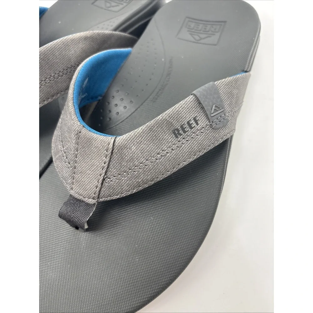 Reef Cushion Phantom 2.0 Sandals Mens 7 Shaded Grey Anatomic Contouring